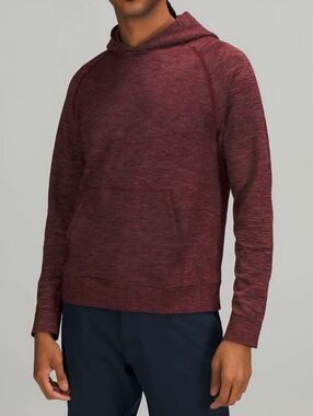 NWT Lululemon Engineered Warmth Pullover Hoodie Mulled Wine Pink Taupe Black, XS